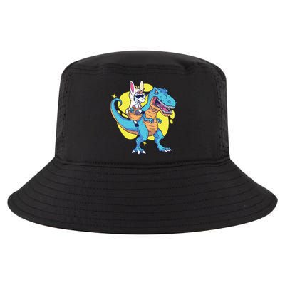 Unicorn Riding Trex Easter Cool Comfort Performance Bucket Hat