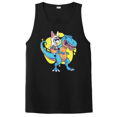 Unicorn Riding Trex Easter PosiCharge Competitor Tank