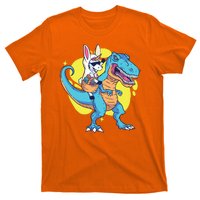 Unicorn Riding Trex Easter T-Shirt