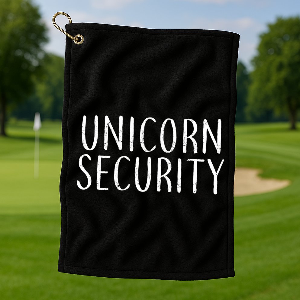 Unicorn Security Golf Towel