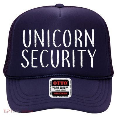 Unicorn Security High Crown Mesh Back Trucker Hat