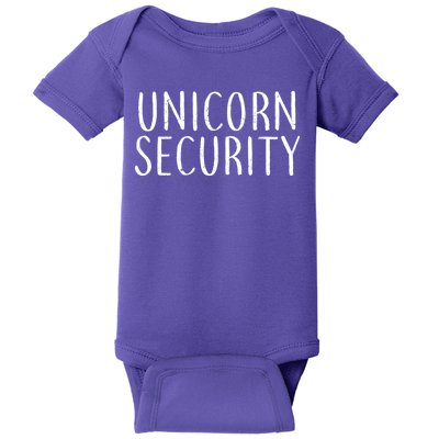 Unicorn Security Baby Bodysuit