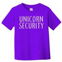 Unicorn Security Toddler T-Shirt