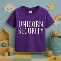 Unicorn Security Toddler T-Shirt