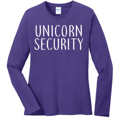 Unicorn Security Ladies Long Sleeve Shirt