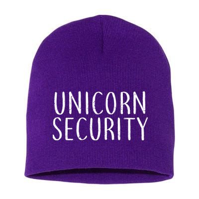 Unicorn Security Short Acrylic Beanie