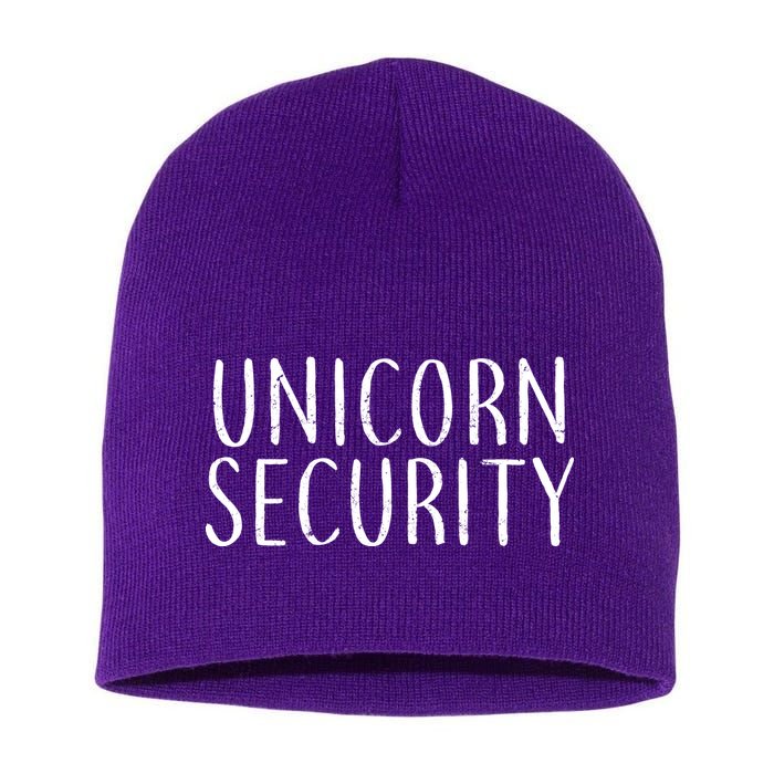 Unicorn Security Short Acrylic Beanie