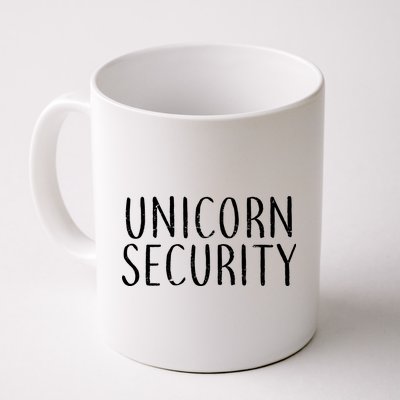 Unicorn Security Coffee Mug