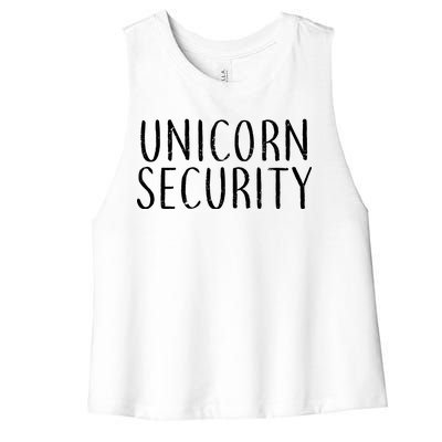 Unicorn Security Women's Racerback Cropped Tank