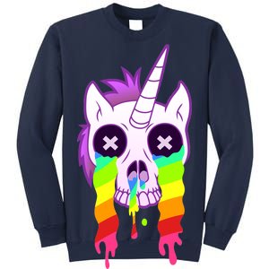 Unicorn Skull Rainbow Sweatshirt