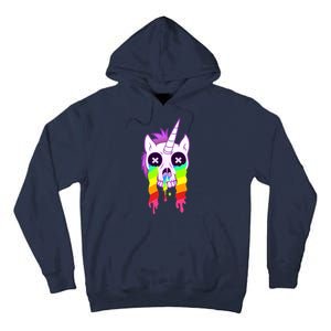 Unicorn Skull Rainbow Tall Hoodie