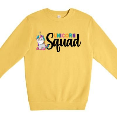 Unicorn Squad  Premium Crewneck Sweatshirt