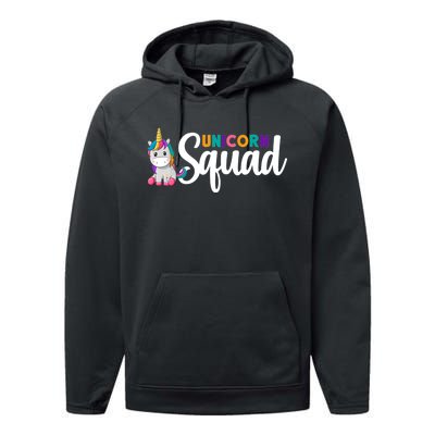 Unicorn Squad  Performance Fleece Hoodie