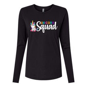 Unicorn Squad  Womens Cotton Relaxed Long Sleeve T-Shirt