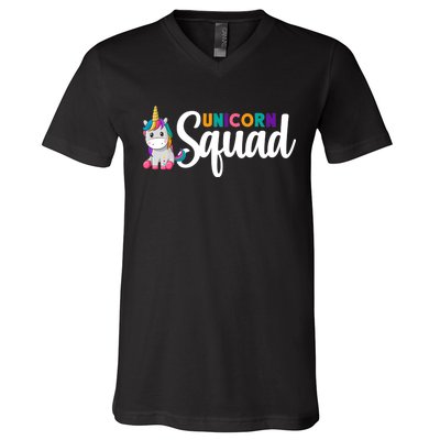 Unicorn Squad  V-Neck T-Shirt