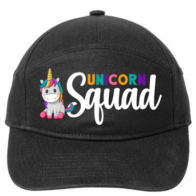 Unicorn Squad  7-Panel Snapback Hat