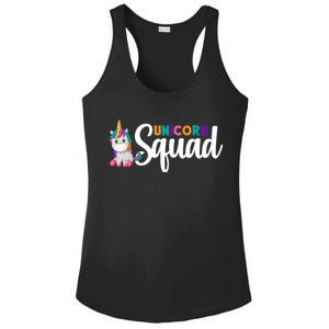 Unicorn Squad  Ladies PosiCharge Competitor Racerback Tank