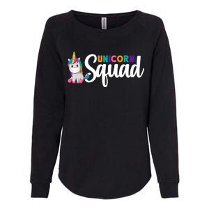 Unicorn Squad  Womens California Wash Sweatshirt