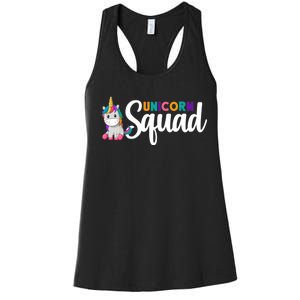 Unicorn Squad  Women's Racerback Tank