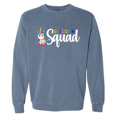 Unicorn Squad  Garment-Dyed Sweatshirt