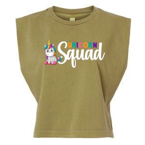 Unicorn Squad  Garment-Dyed Women's Muscle Tee