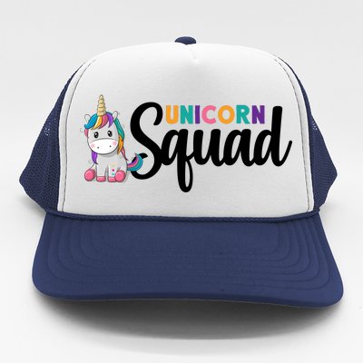 Unicorn Squad  Trucker Hat