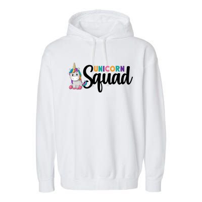 Unicorn Squad  Garment-Dyed Fleece Hoodie