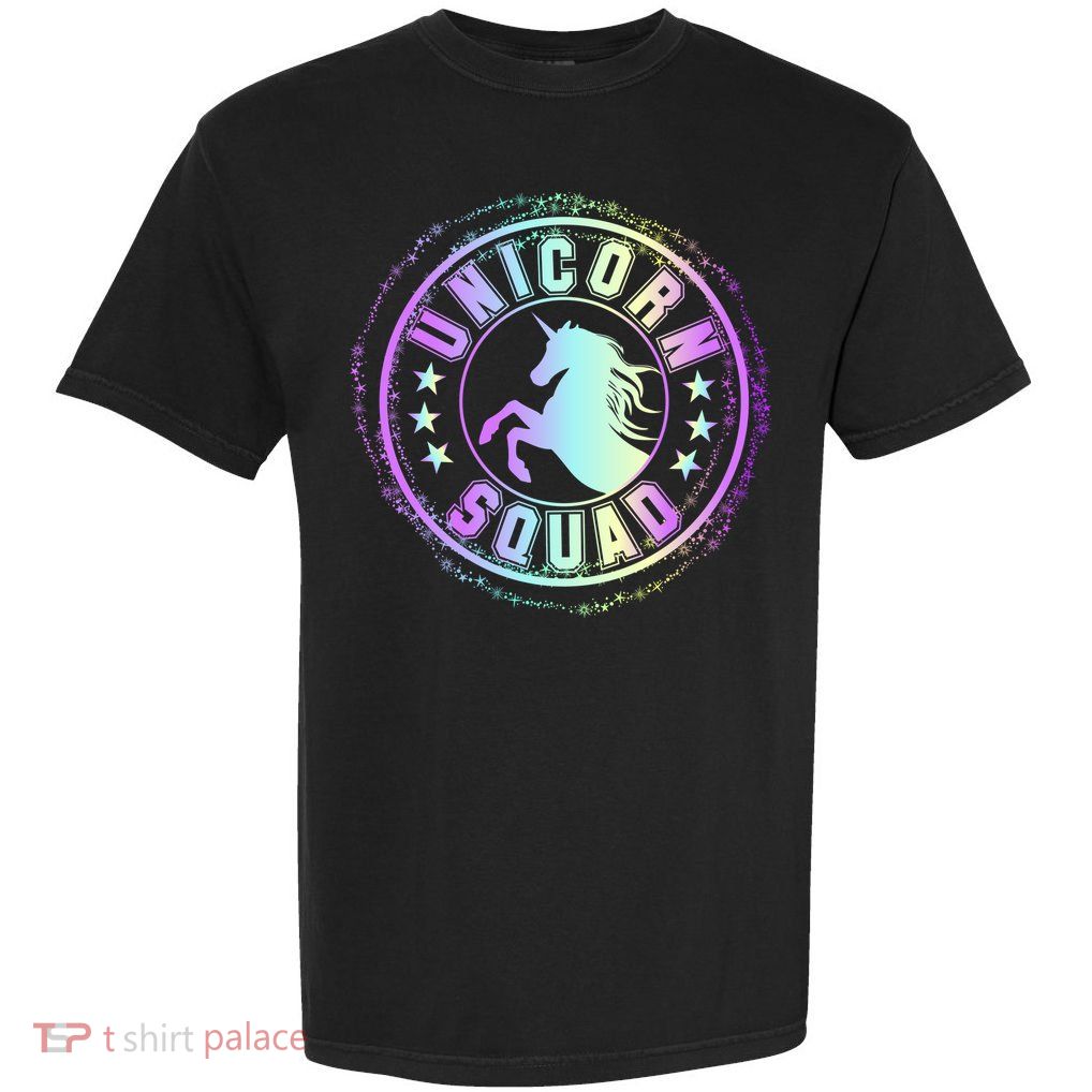 Unicorn Squad Holographic Garment-Dyed Heavyweight T-Shirt