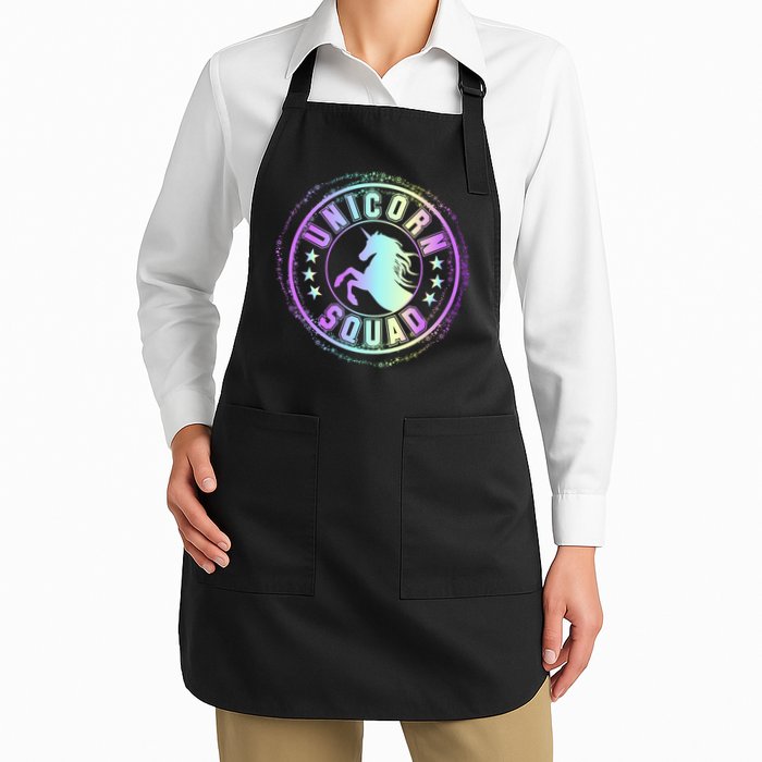 Unicorn Squad Holographic Apron