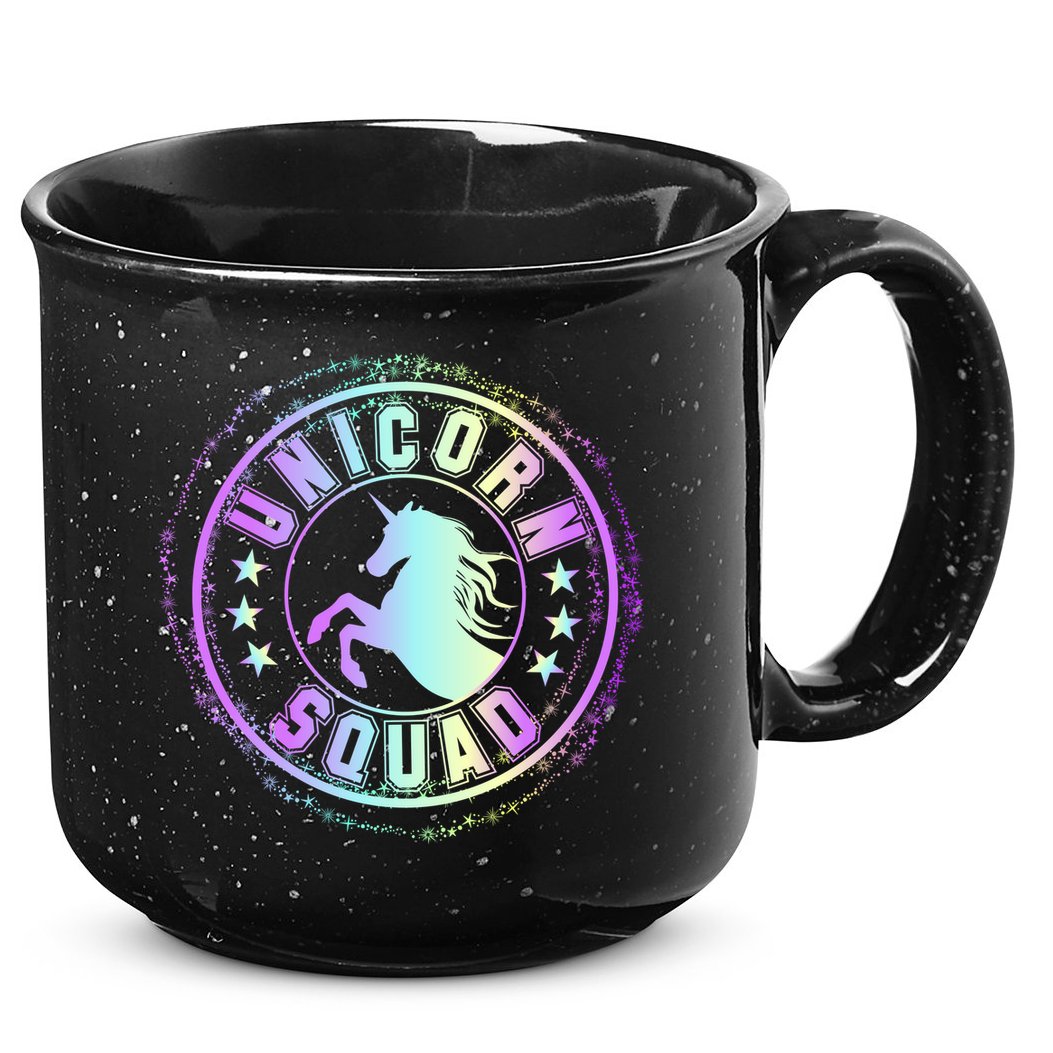 Unicorn Squad Holographic 15oz Campfire Ceramic Mug