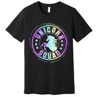 Unicorn Squad Holographic Premium T-Shirt