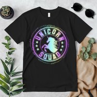 Unicorn Squad Holographic Premium T-Shirt