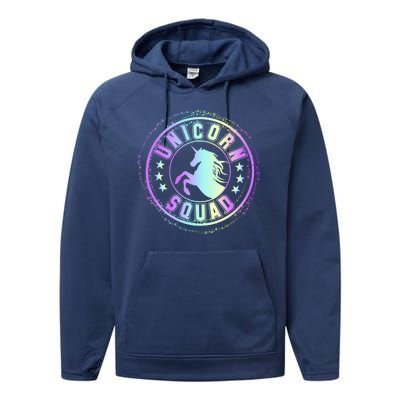 Unicorn Squad Holographic Performance Fleece Hoodie