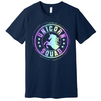 Unicorn Squad Holographic Premium T-Shirt