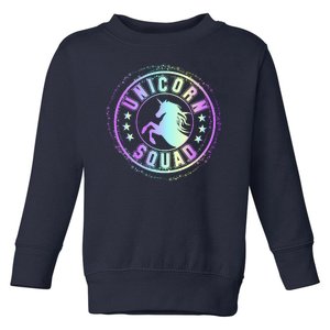 Unicorn Squad Holographic Toddler Sweatshirt