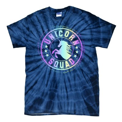 Unicorn Squad Holographic Tie-Dye T-Shirt