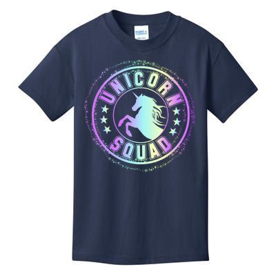 Unicorn Squad Holographic Kids T-Shirt