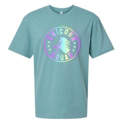 Unicorn Squad Holographic Sueded Cloud Jersey T-Shirt