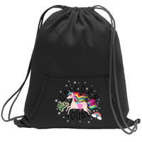 Unicorn Squad Oh Yeah Sweatshirt Cinch Pack Bag