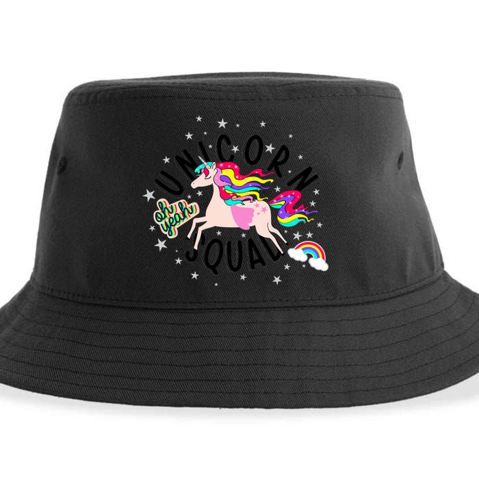 Unicorn Squad Oh Yeah Sustainable Bucket Hat