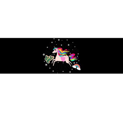 Unicorn Squad Oh Yeah Bumper Sticker