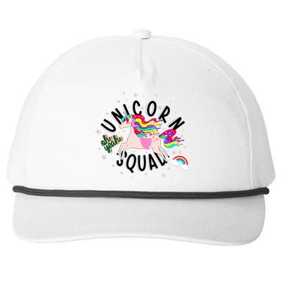 Unicorn Squad Oh Yeah Snapback Five-Panel Rope Hat