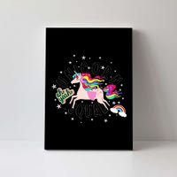 Unicorn Squad Oh Yeah Canvas