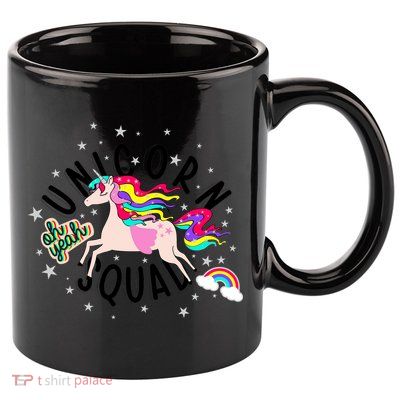 Unicorn Squad Oh Yeah 11oz C Handle Ceramic Mug