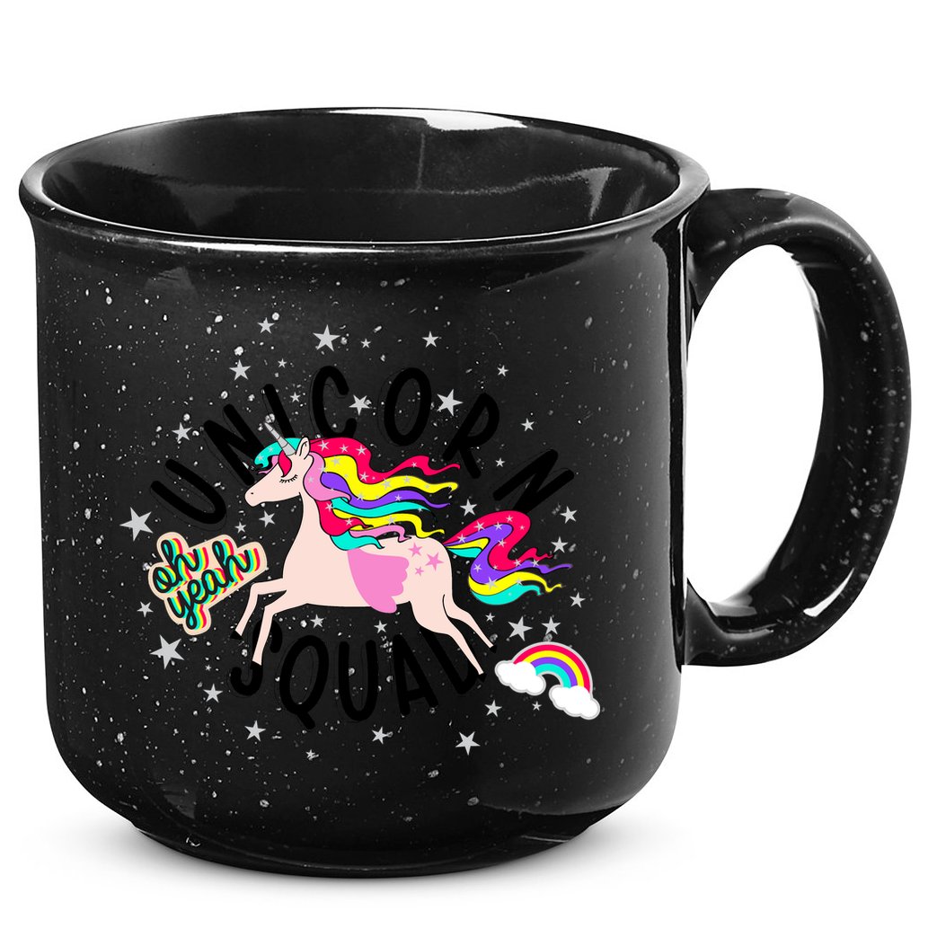 Unicorn Squad Oh Yeah 15oz Campfire Ceramic Mug