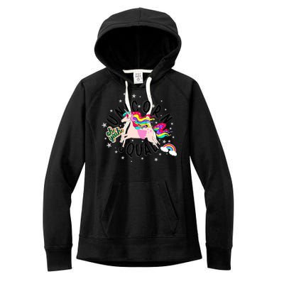 Unicorn Squad Oh Yeah Women's Fleece Hoodie