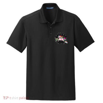 Unicorn Squad Oh Yeah Dry Zone Grid Polo