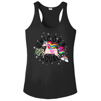 Unicorn Squad Oh Yeah Ladies PosiCharge Competitor Racerback Tank