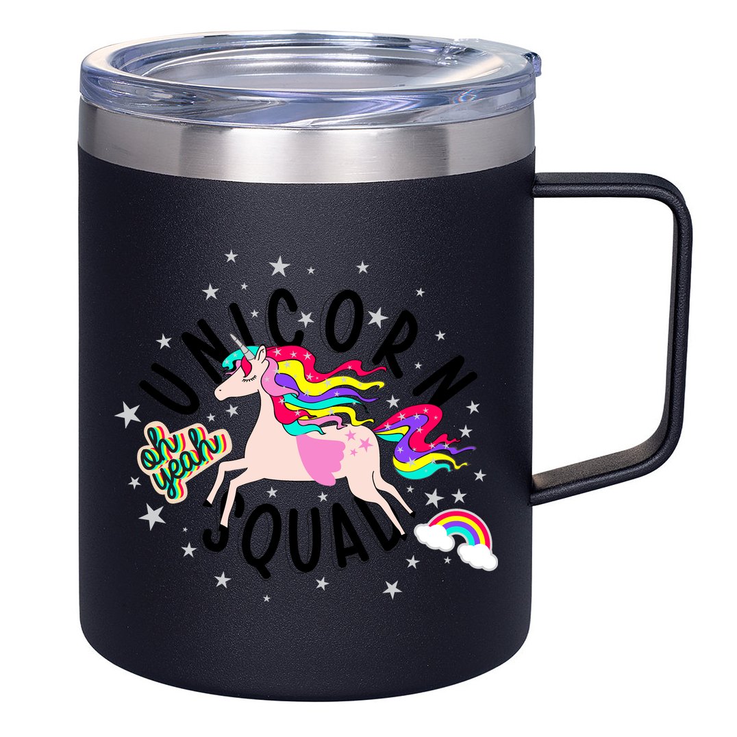Unicorn Squad Oh Yeah 12oz Stainless Steel Coffee Mug