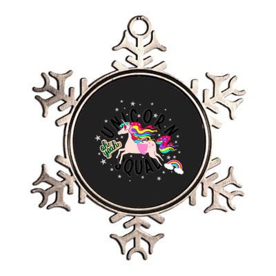 Unicorn Squad Oh Yeah Metallic Star Ornament